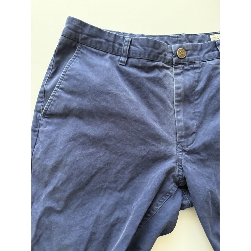 Bonobos Men's Chino Pants 34x34 Slim Fit Blue Casual Cotton See Description - Picture 4 of 15